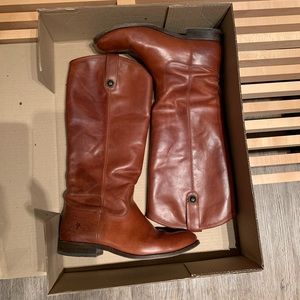 Frye Melissa Boot in Cognac